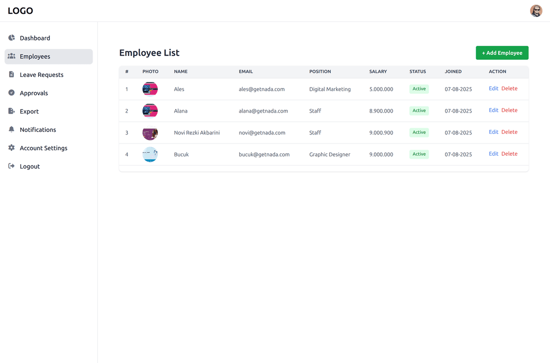 Employee Leave App