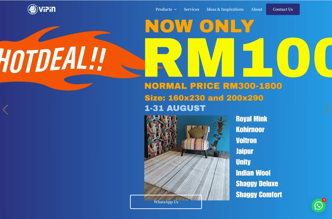 Vipincarpets.com